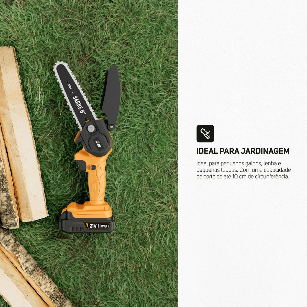 Motosserra de Sabre A Bateria