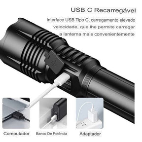 Lanterna ForceBeam V3 – Potência e Alcance